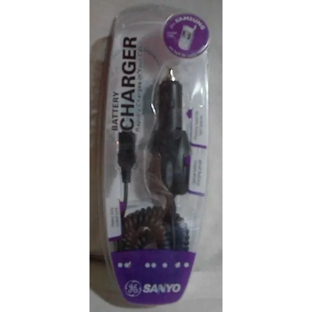 GE Sanyo Samsung Mobile Car Battery Charger i300, i330, i500, i600, i700